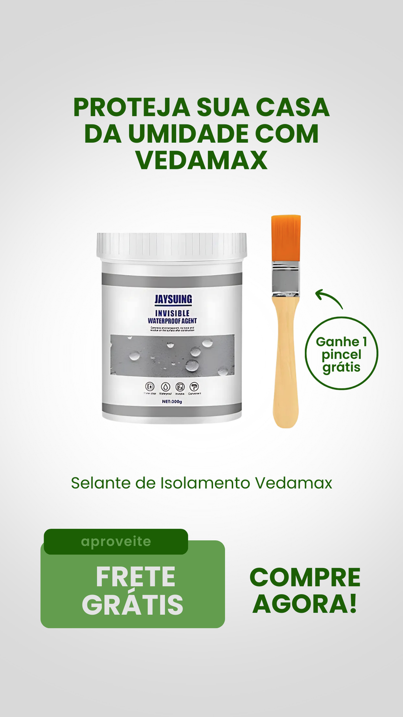 Selante de Isolamento VedaMax® - Impermeabilizante