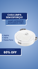 Robô Aspirador Inteligente 3 em 1 - Maxclean™