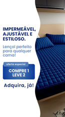 Lençol Impermeável - Capa Protetora com Elástico king