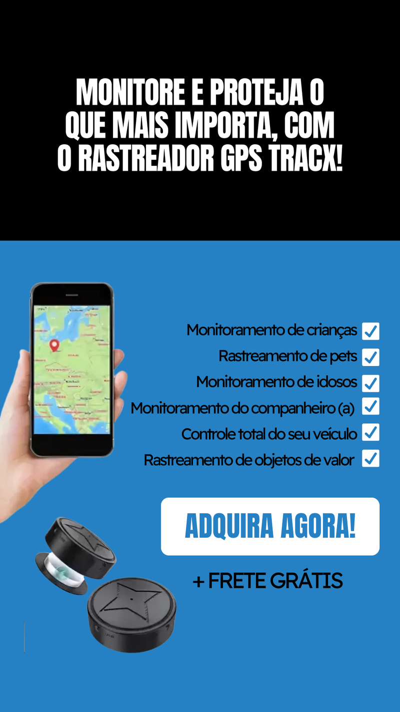 Rastreador GPS TracX™
