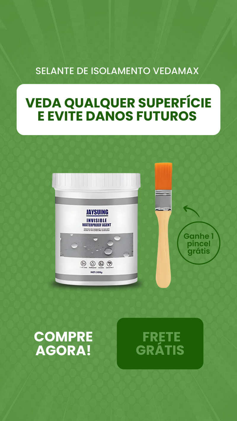 Selante de Isolamento VedaMax® - Impermeabilizante