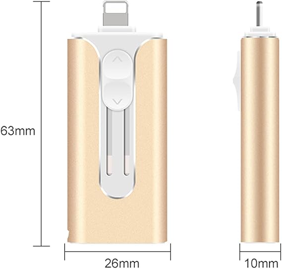 Pen Drive de Celular 4 em 1 - Multi Operacional