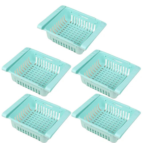 Bandeja Retrátil Organizadora para Geladeira