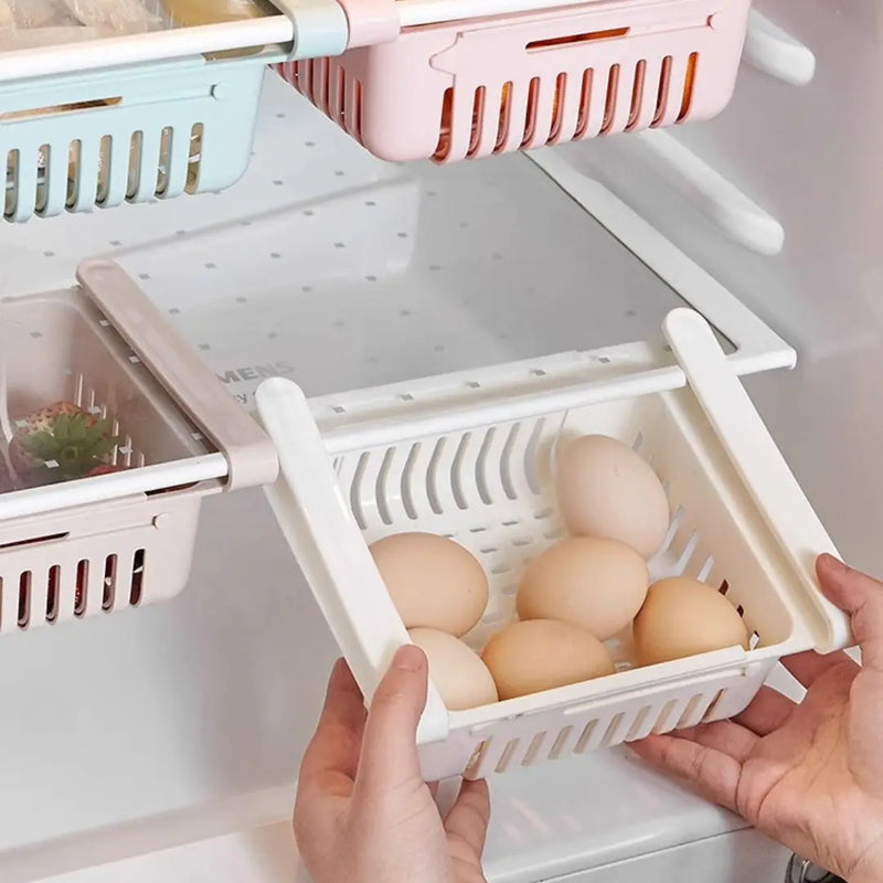 Bandeja Retrátil Organizadora para Geladeira