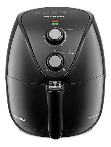 Fritadeira De Ar Air Fryer 3,5l Preta Mondial 110v/220v