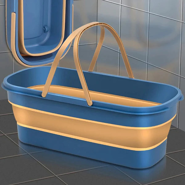 MopMaster© de Limpeza 360° + Balde Dobrável - [LEVE 2 ESPONJAS DE GRAÇA]