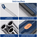 MopMaster© de Limpeza 360° + Balde Dobrável - [LEVE 2 ESPONJAS DE GRAÇA]