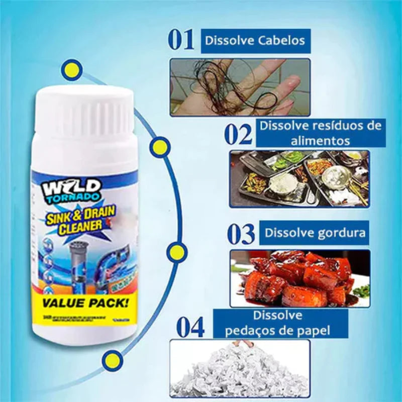 Wild Tornado® | Desentupidor Super Potente