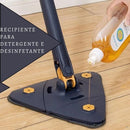 Mop de Limpeza Giratório 360° - AdvancedClean + 3 Panos Grátis